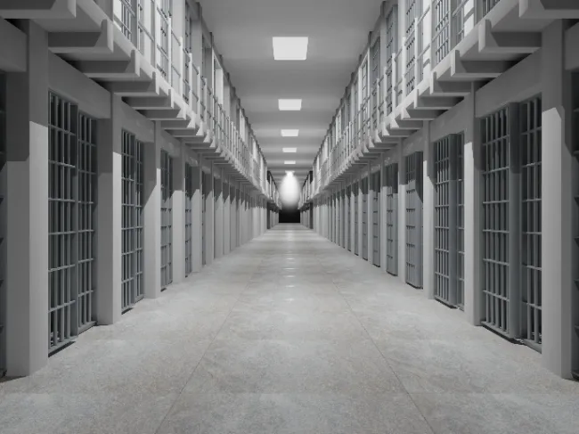prison corridor